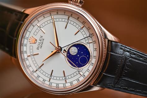 rolex cellini black and gold moonphase|Rolex moonphase for sale.